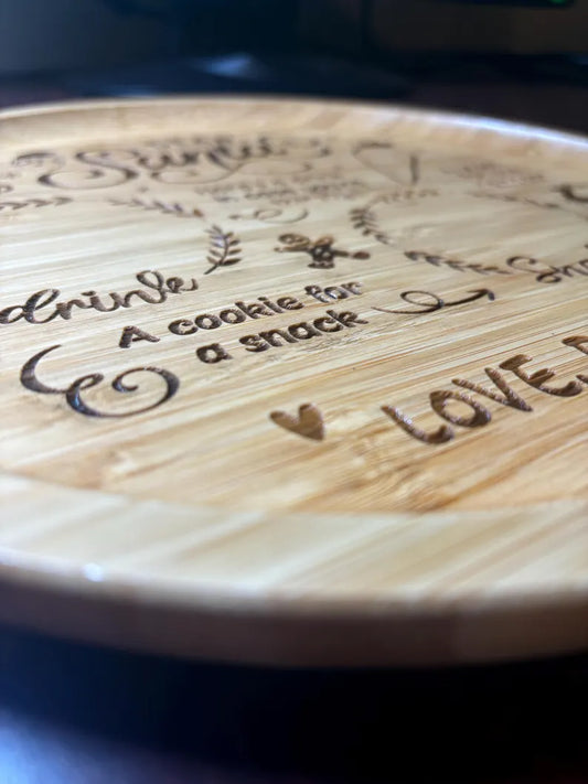 Personalized Santa Tray