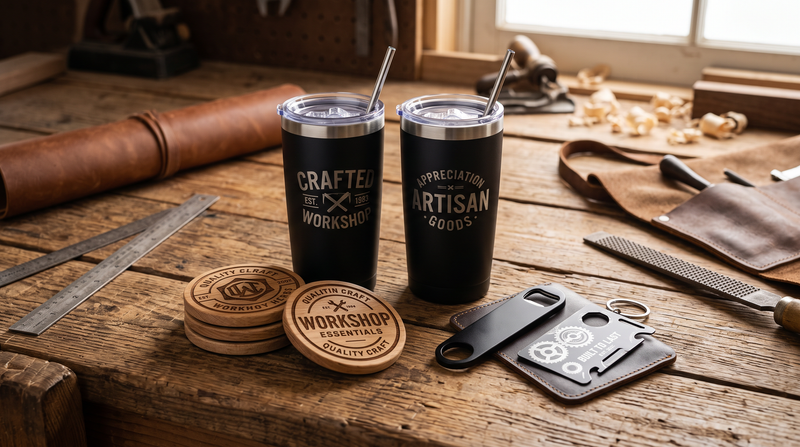 Corporate Gifts: Laser Engraving vs UV Printing Guide