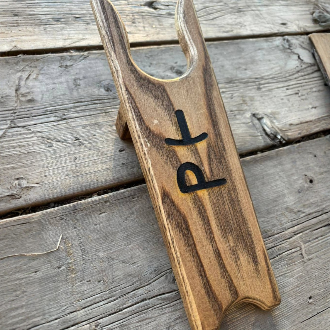 Custom Wood Boot Jack