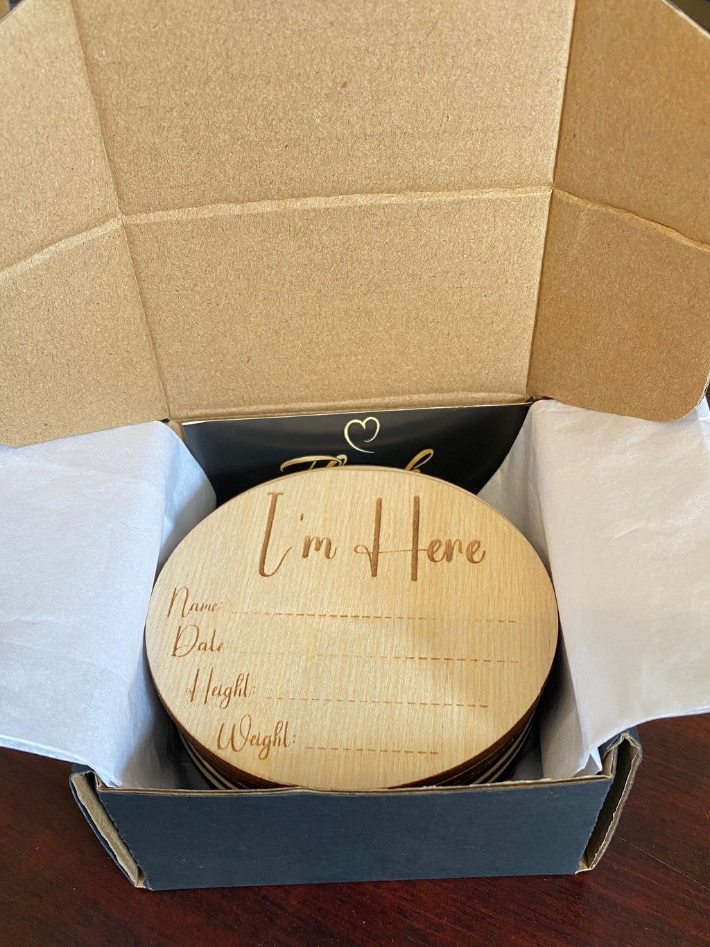 Baby Milestone Photo Prop