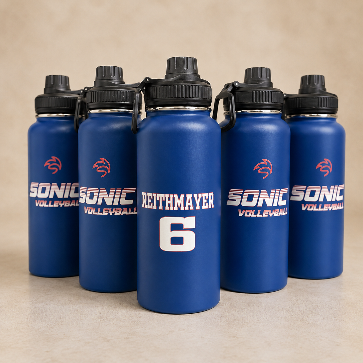 Personalized 32 oz Stainless Steel Water Bottle | Custom Laser Engraved or UV Printed