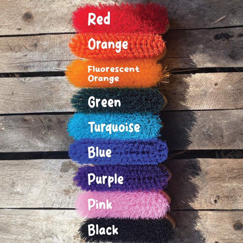 Premium Wooden Horse Grooming Brush