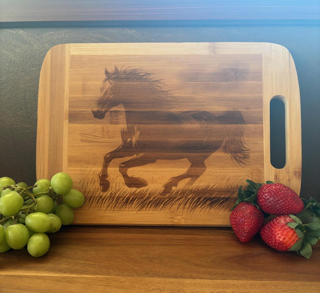 Engraved Bamboo Cutting Board