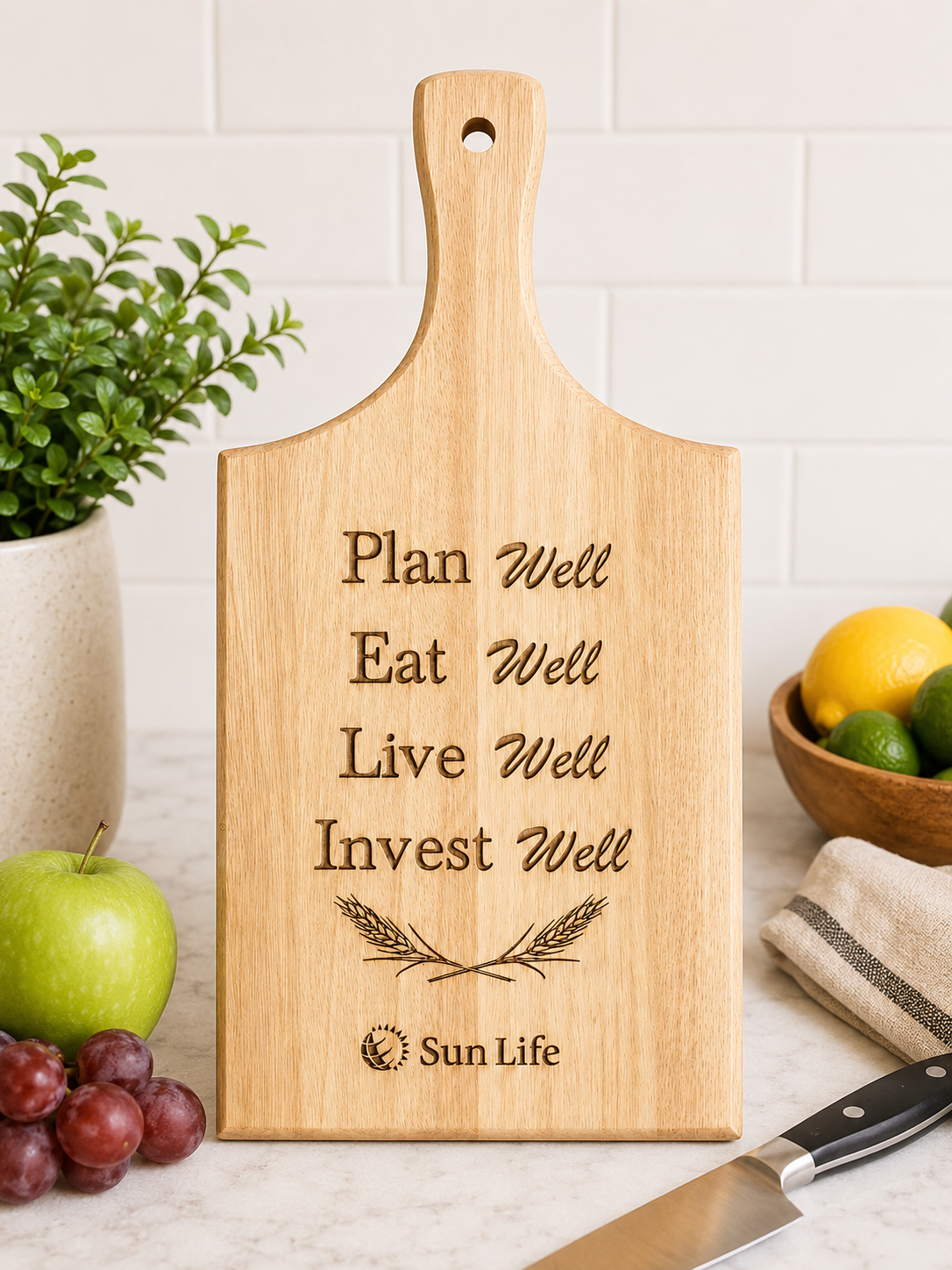 Premium Wood Cutting Board