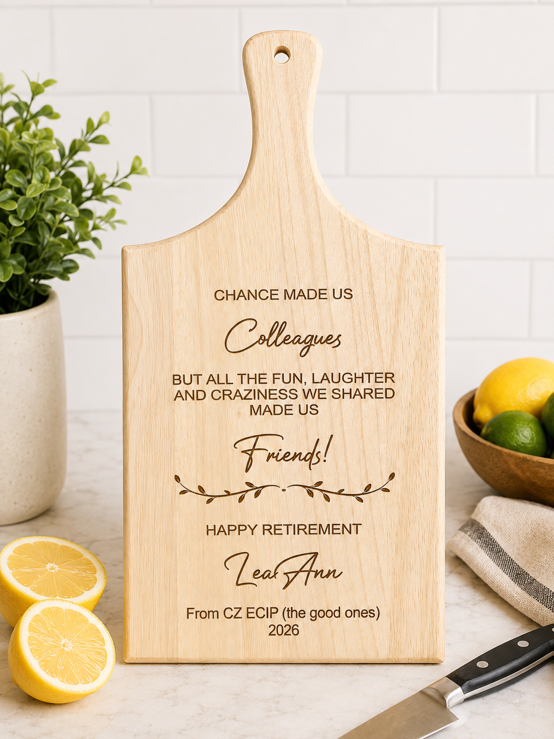 Premium Wood Cutting Board
