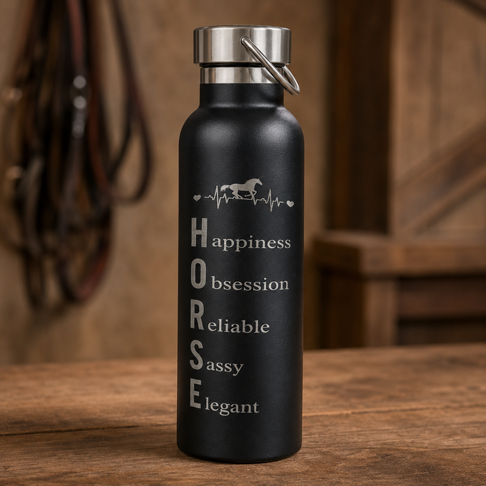 Personalized 20 oz stainless steel water bottle