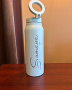 Water Bottle with Phone Holder