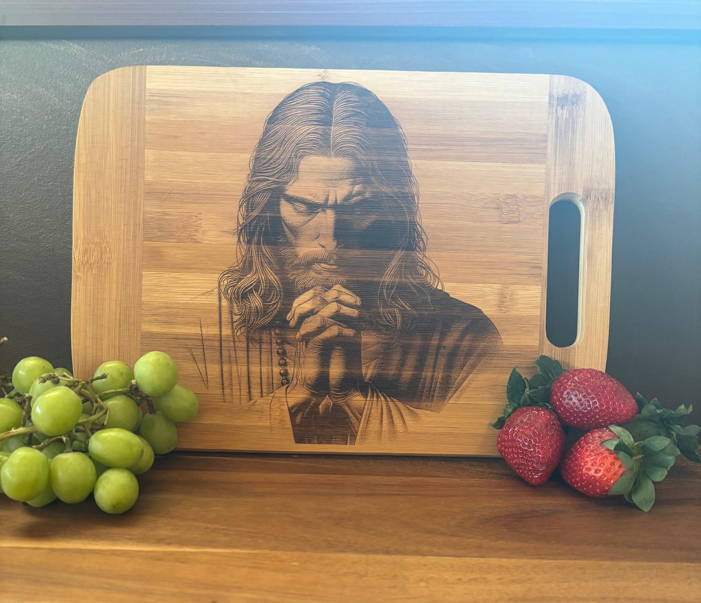 Engraved Bamboo Cutting Board