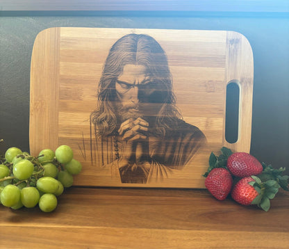 Engraved Bamboo Cutting Board