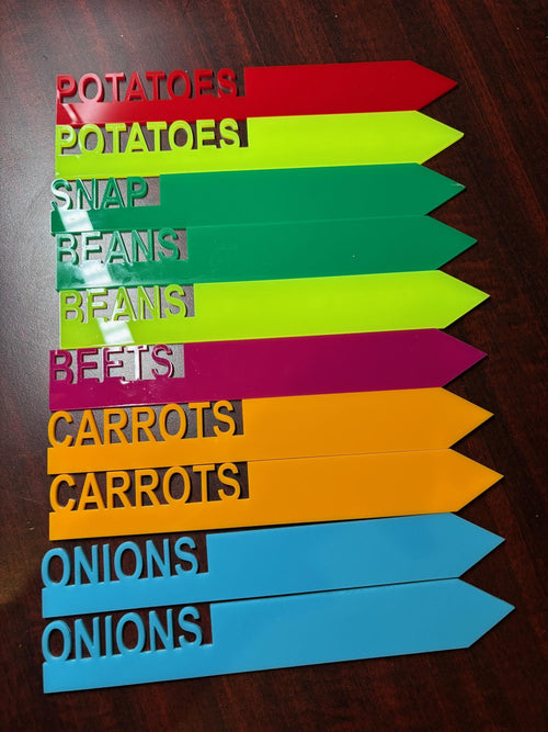 Acrylic Garden Markers