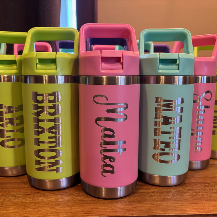 Personalized Kids 12oz Water Bottle