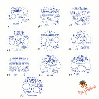 Personalized Santa Tray