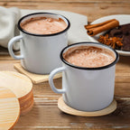 Engraved Wood Coasters, Set of 4