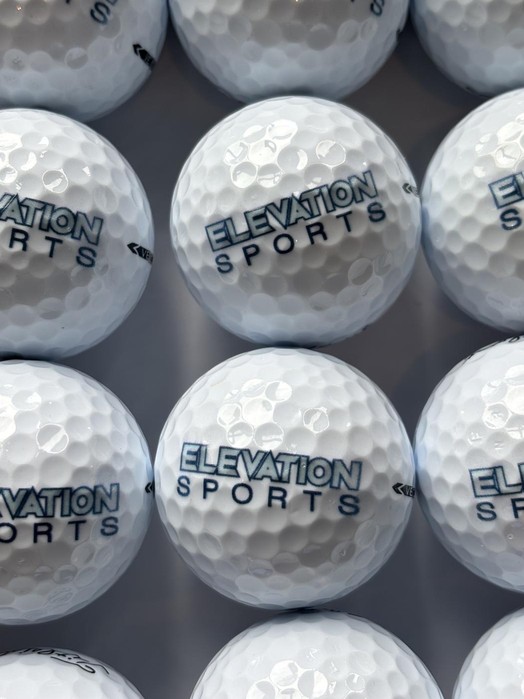 Bulk branded golf balls with company logo